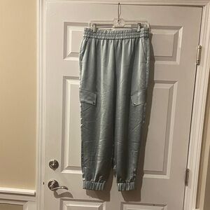 🧡 Women’s EXPRESS satin joggers pants